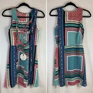 NWT Daisy Street Tie Back Mini 12 Boho